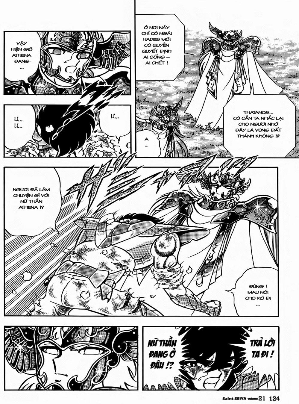 Truyện Tranh Áo Giáp Vàng - Saint Seiya trang 4