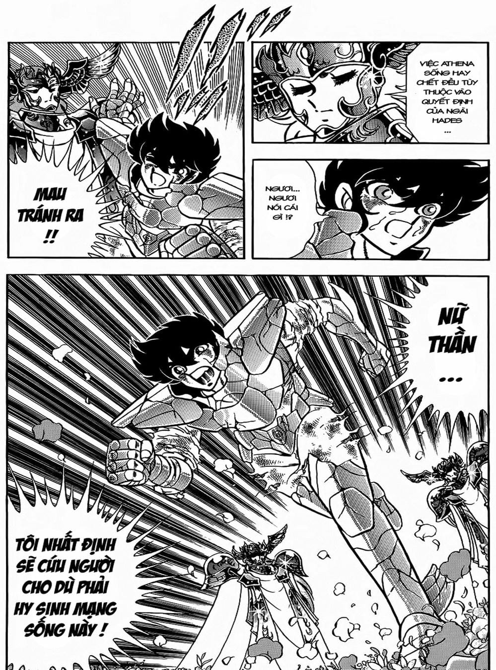 Truyện Tranh Áo Giáp Vàng - Saint Seiya trang 4