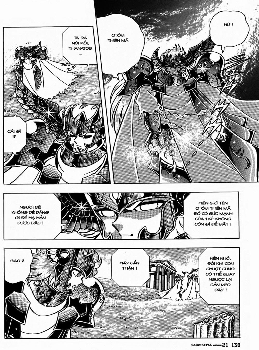 Truyện Tranh Áo Giáp Vàng - Saint Seiya trang 4