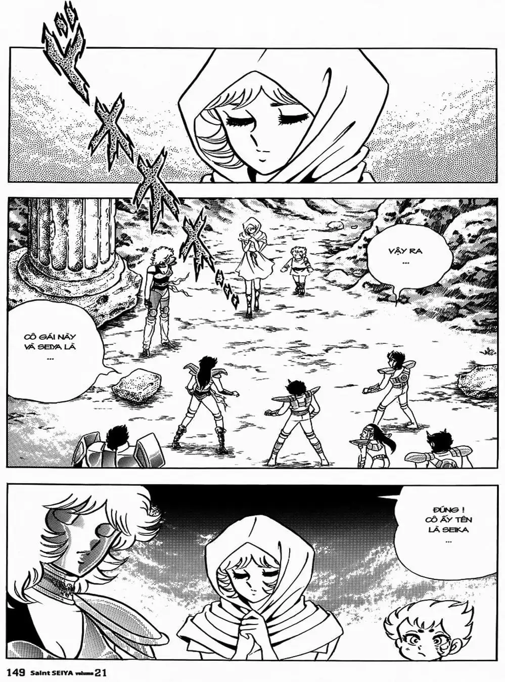 Truyện Tranh Áo Giáp Vàng - Saint Seiya trang 4