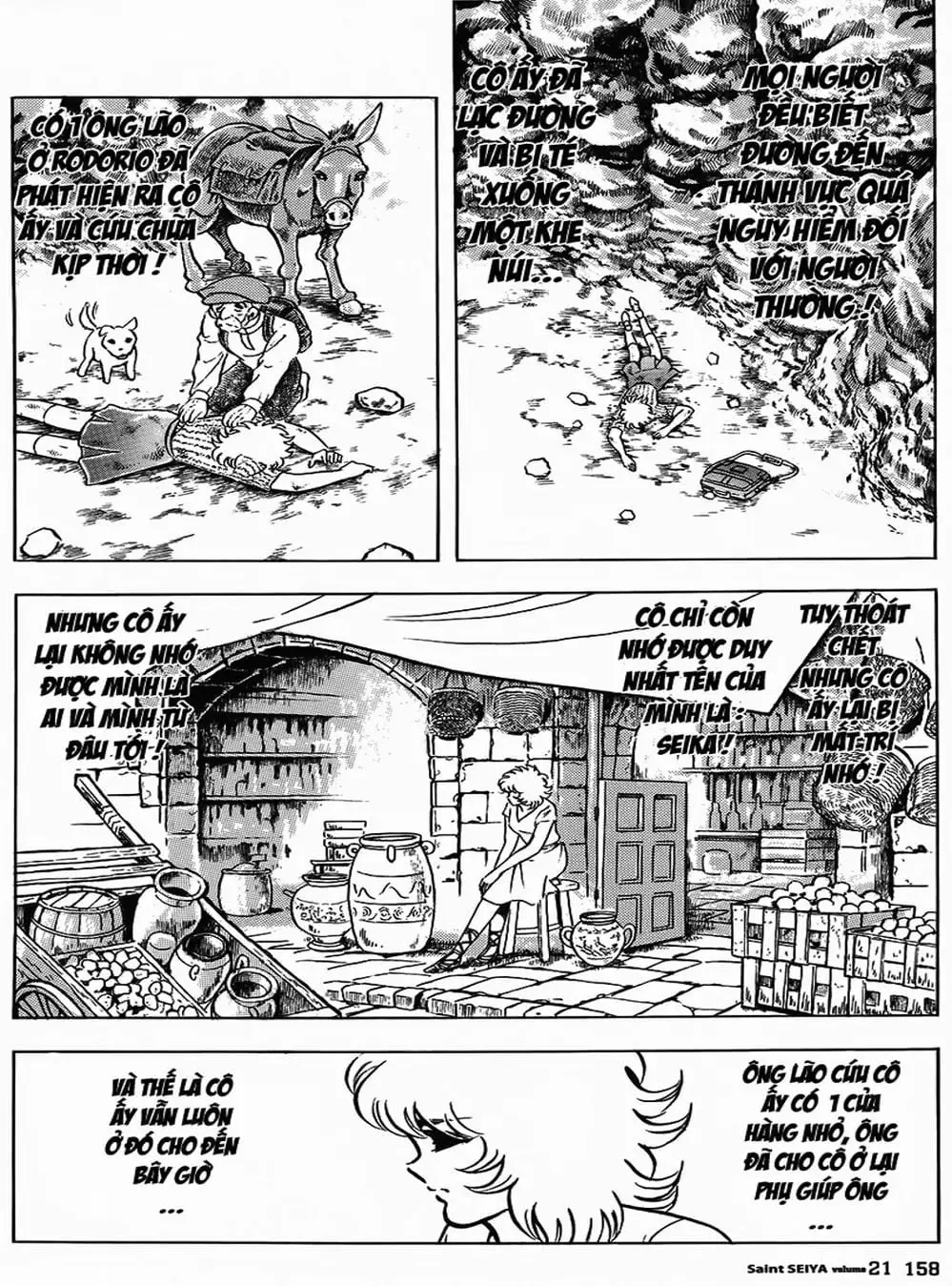 Truyện Tranh Áo Giáp Vàng - Saint Seiya trang 4