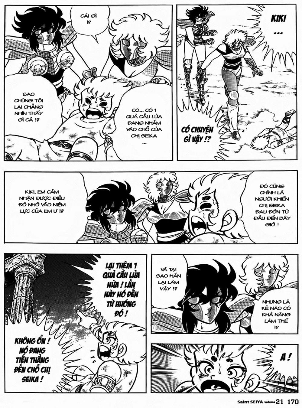 Truyện Tranh Áo Giáp Vàng - Saint Seiya trang 4