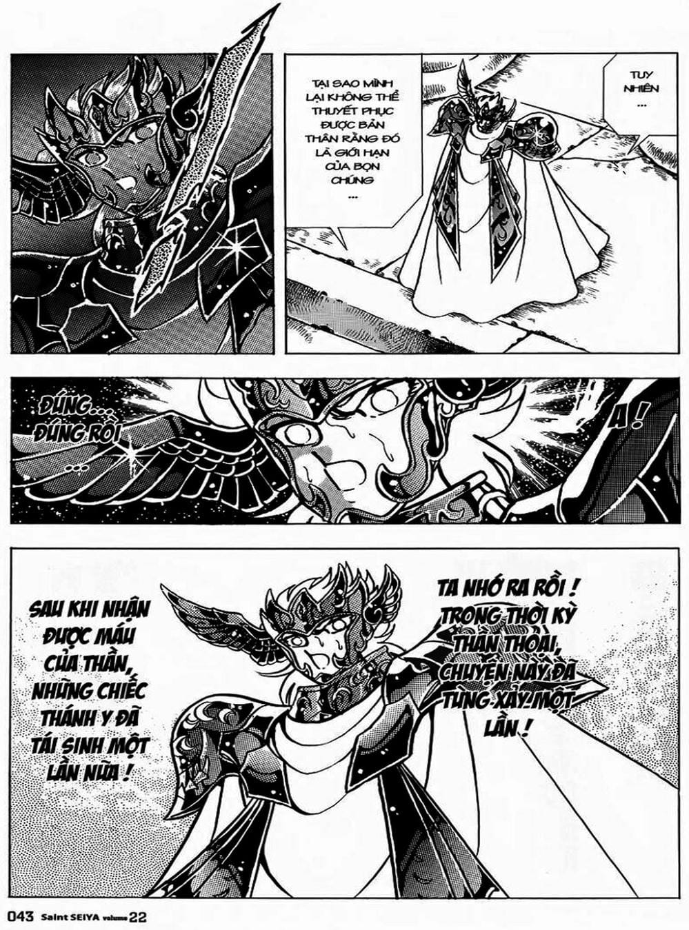 Truyện Tranh Áo Giáp Vàng - Saint Seiya trang 4