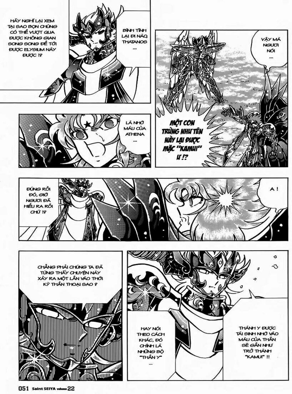 Truyện Tranh Áo Giáp Vàng - Saint Seiya trang 4