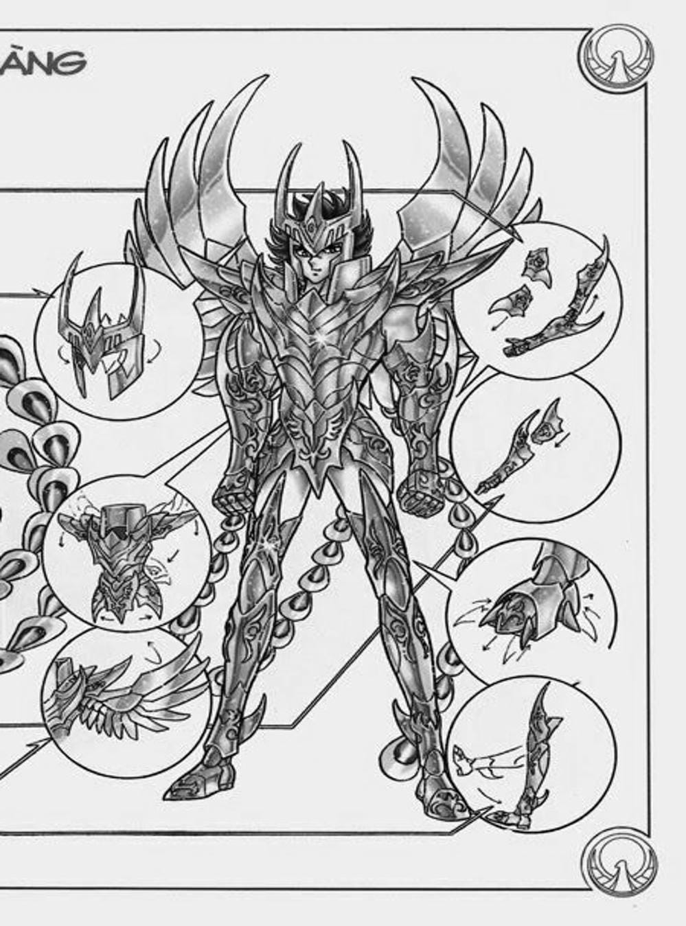 Truyện Tranh Áo Giáp Vàng - Saint Seiya trang 4