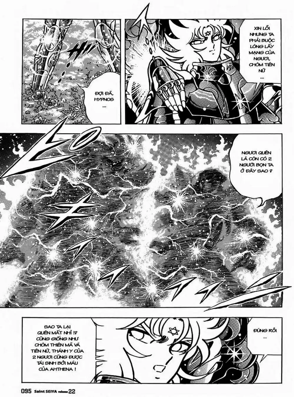 Truyện Tranh Áo Giáp Vàng - Saint Seiya trang 4