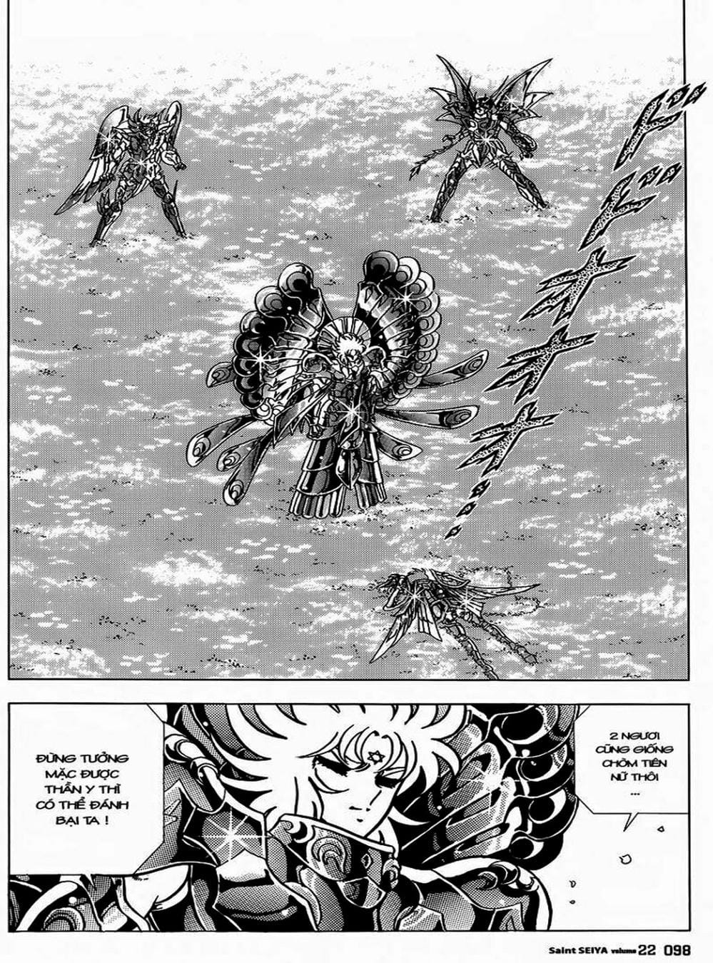 Truyện Tranh Áo Giáp Vàng - Saint Seiya trang 4