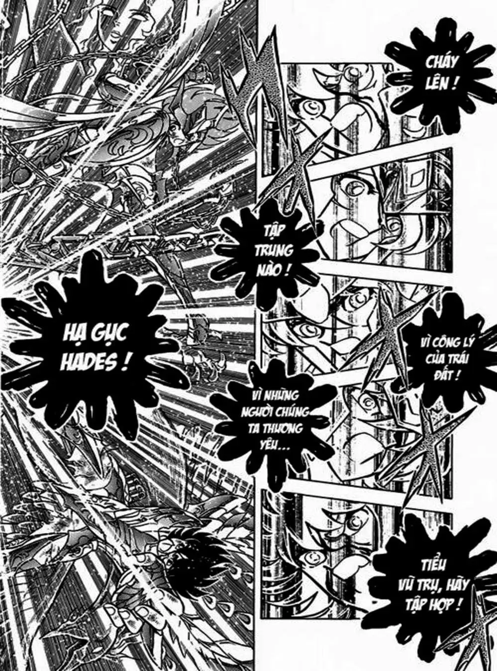 Truyện Tranh Áo Giáp Vàng - Saint Seiya trang 4