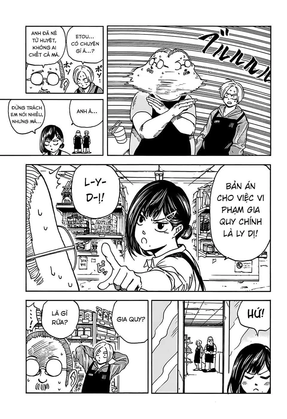 Truyện Tranh Sát Thủ Về Vườn - Sakamoto Days trang 6