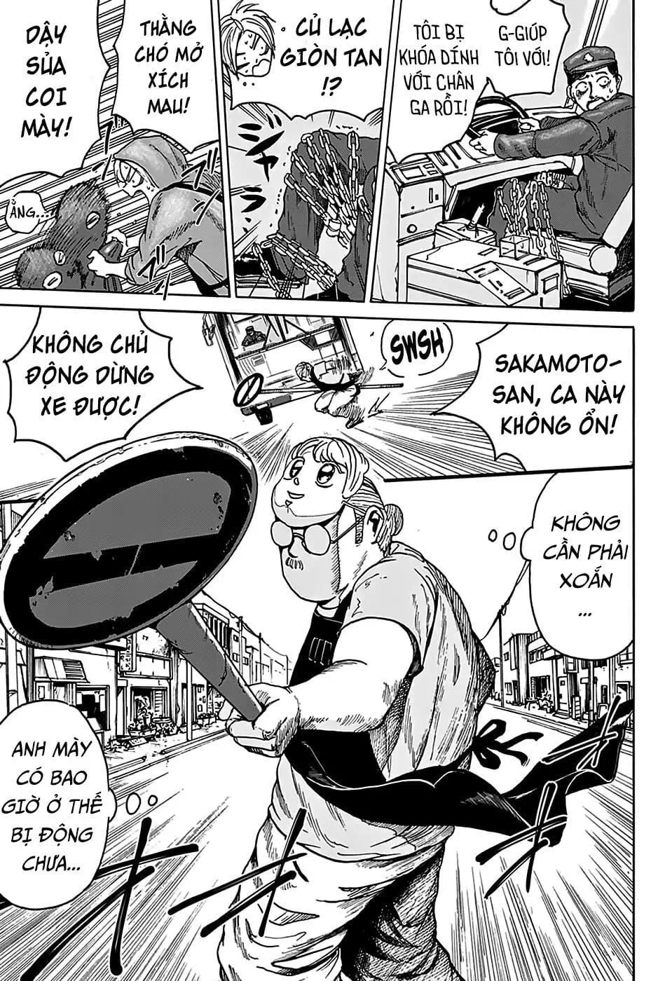 Truyện Tranh Sát Thủ Về Vườn - Sakamoto Days trang 6