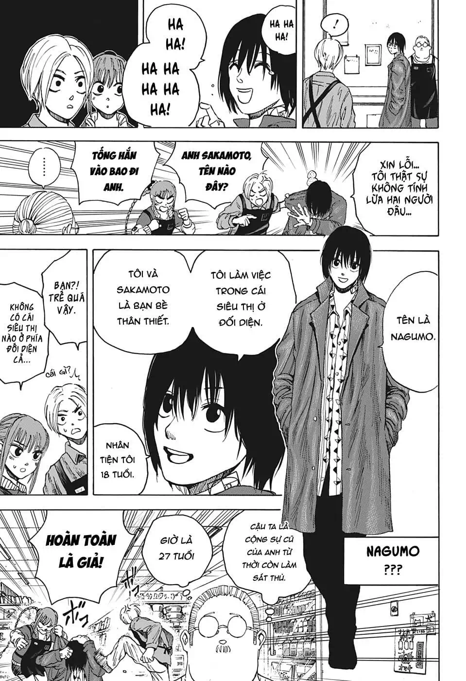 Truyện Tranh Sát Thủ Về Vườn - Sakamoto Days trang 6