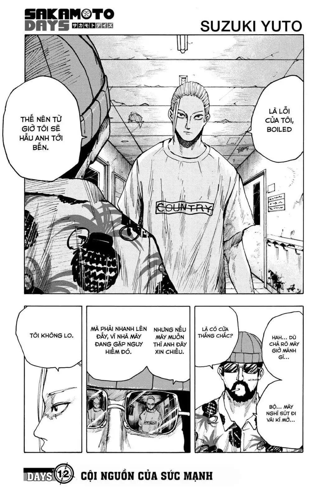 Truyện Tranh Sát Thủ Về Vườn - Sakamoto Days trang 6