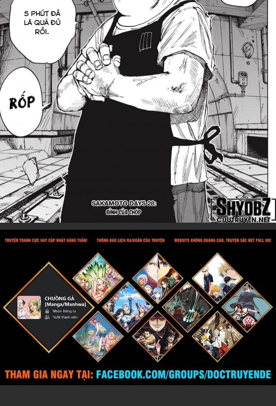 Truyện Tranh Sát Thủ Về Vườn - Sakamoto Days trang 7