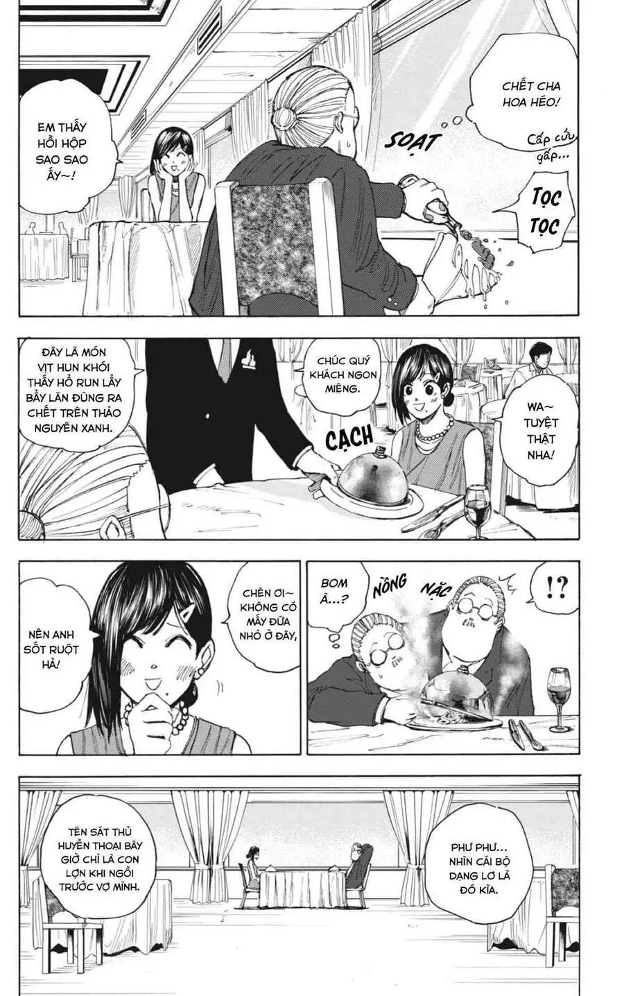 Truyện Tranh Sát Thủ Về Vườn - Sakamoto Days trang 6