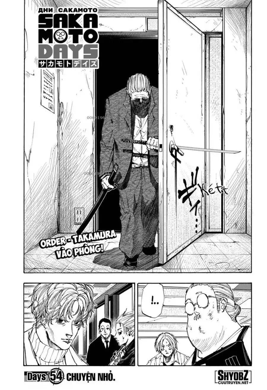 Truyện Tranh Sát Thủ Về Vườn - Sakamoto Days trang 6