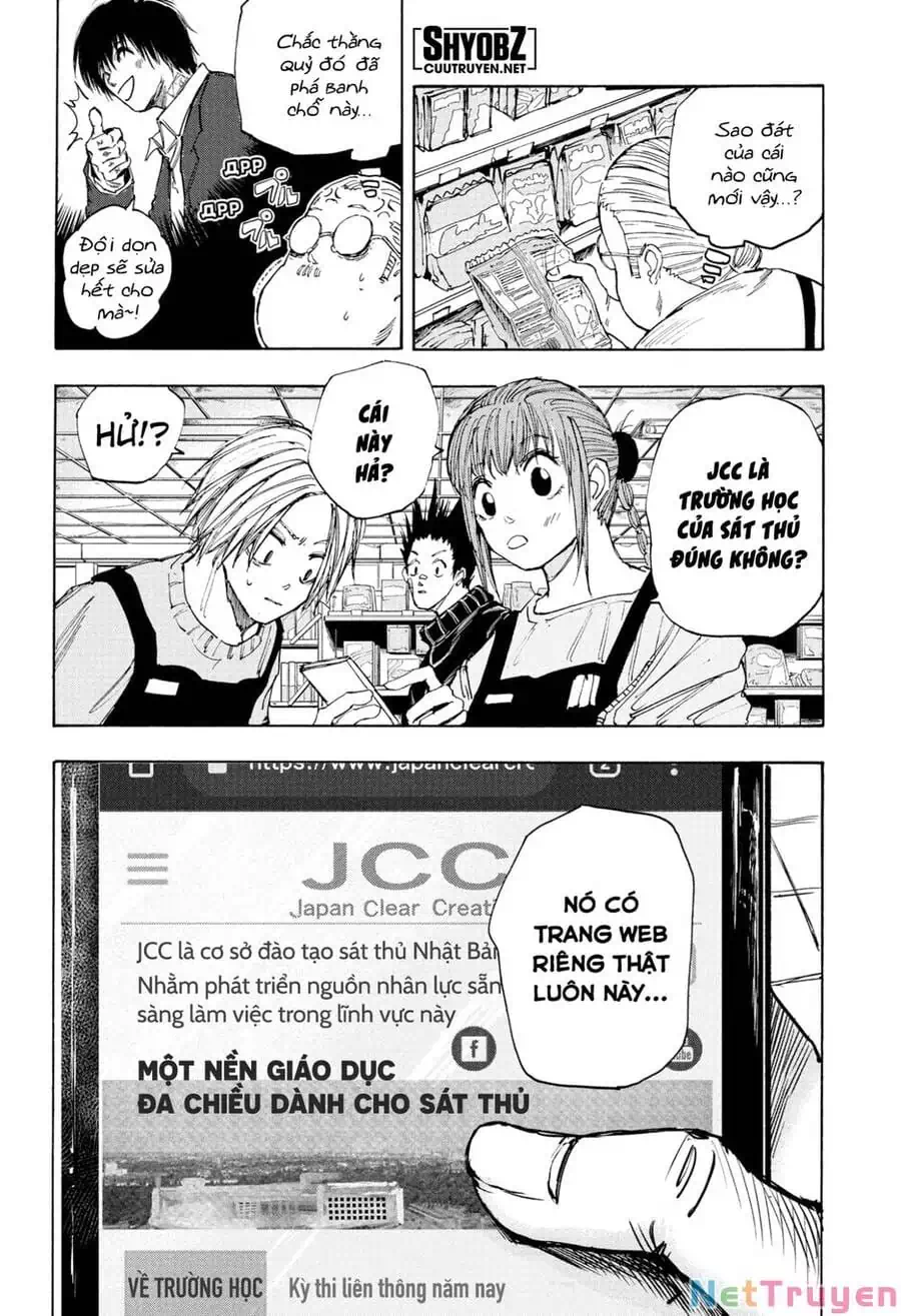 Truyện Tranh Sát Thủ Về Vườn - Sakamoto Days trang 6