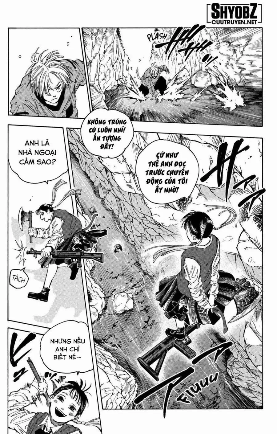 Truyện Tranh Sát Thủ Về Vườn - Sakamoto Days trang 6