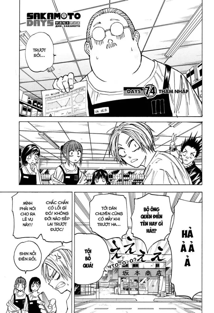 Truyện Tranh Sát Thủ Về Vườn - Sakamoto Days trang 6