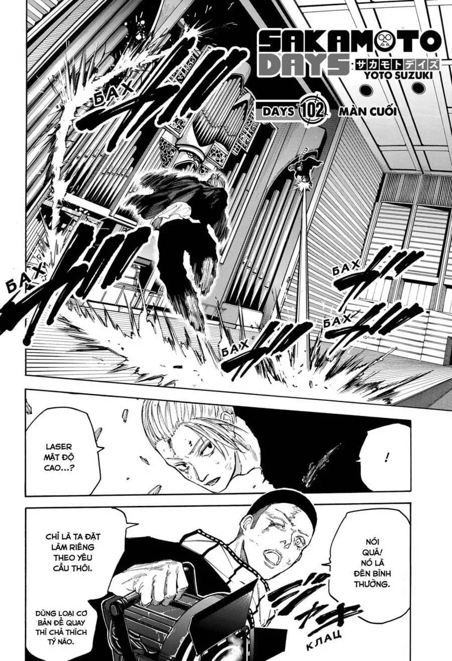 Truyện Tranh Sát Thủ Về Vườn - Sakamoto Days trang 6