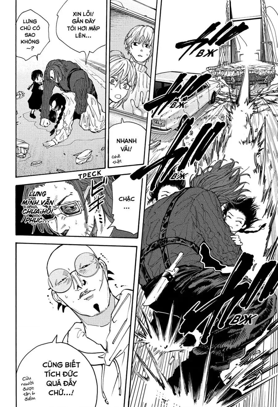 Truyện Tranh Sát Thủ Về Vườn - Sakamoto Days trang 6