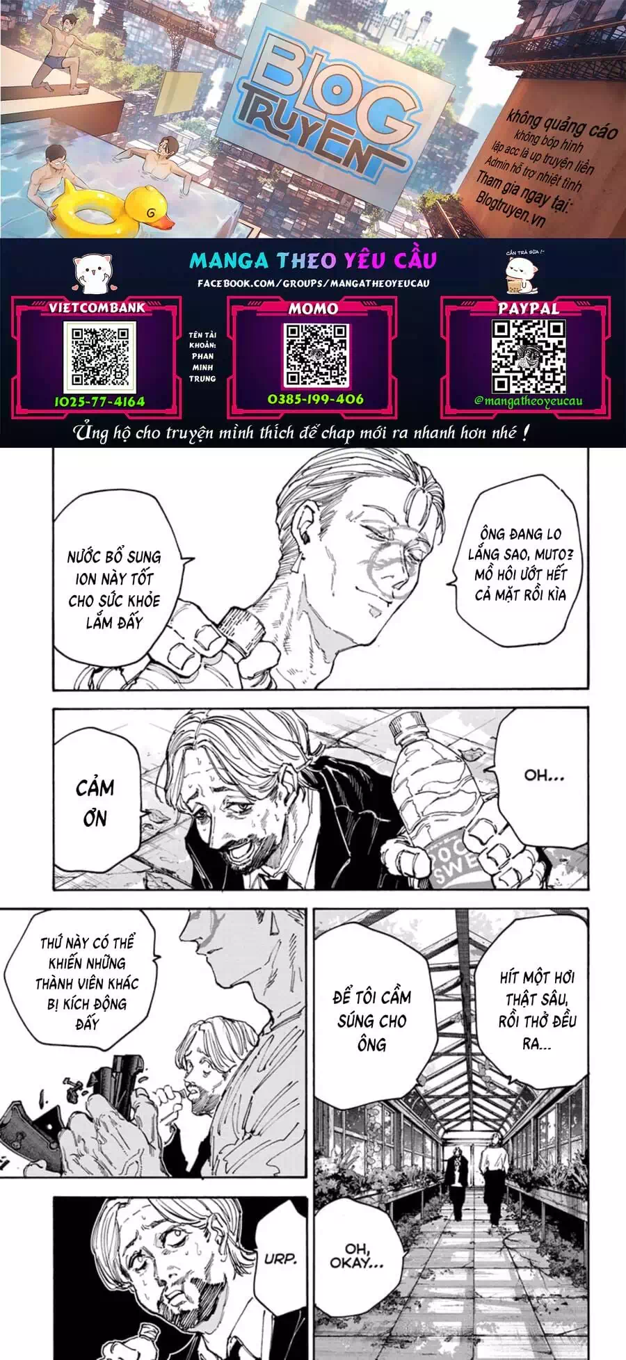 Truyện Tranh Sát Thủ Về Vườn - Sakamoto Days trang 6