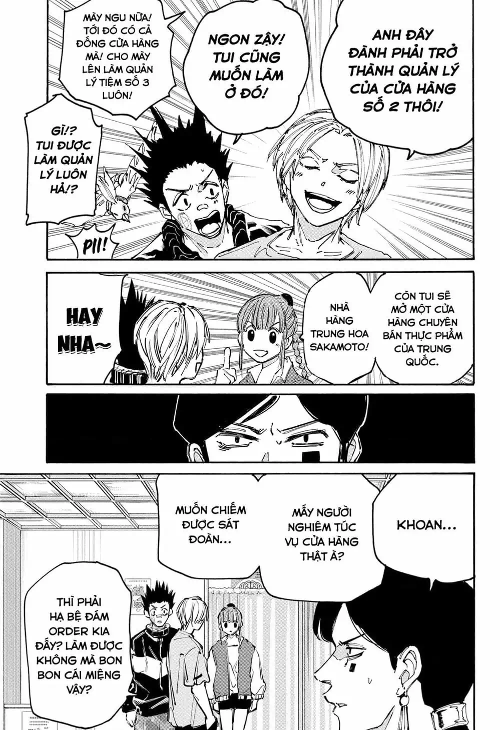 Truyện Tranh Sát Thủ Về Vườn - Sakamoto Days trang 6