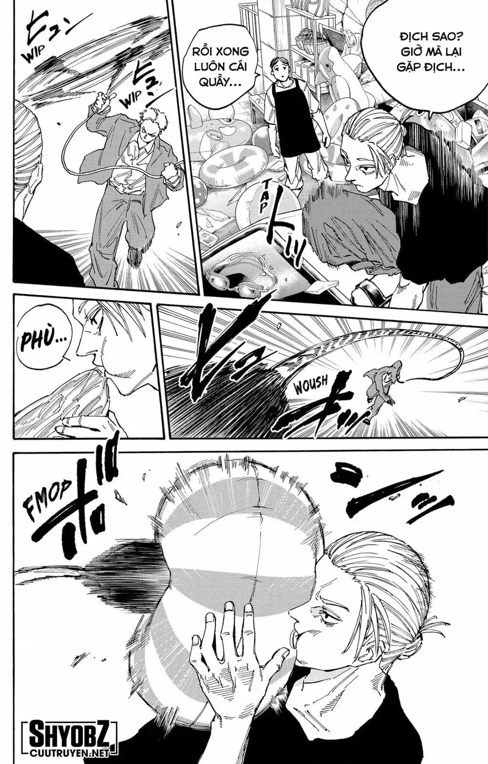 Truyện Tranh Sát Thủ Về Vườn - Sakamoto Days trang 6