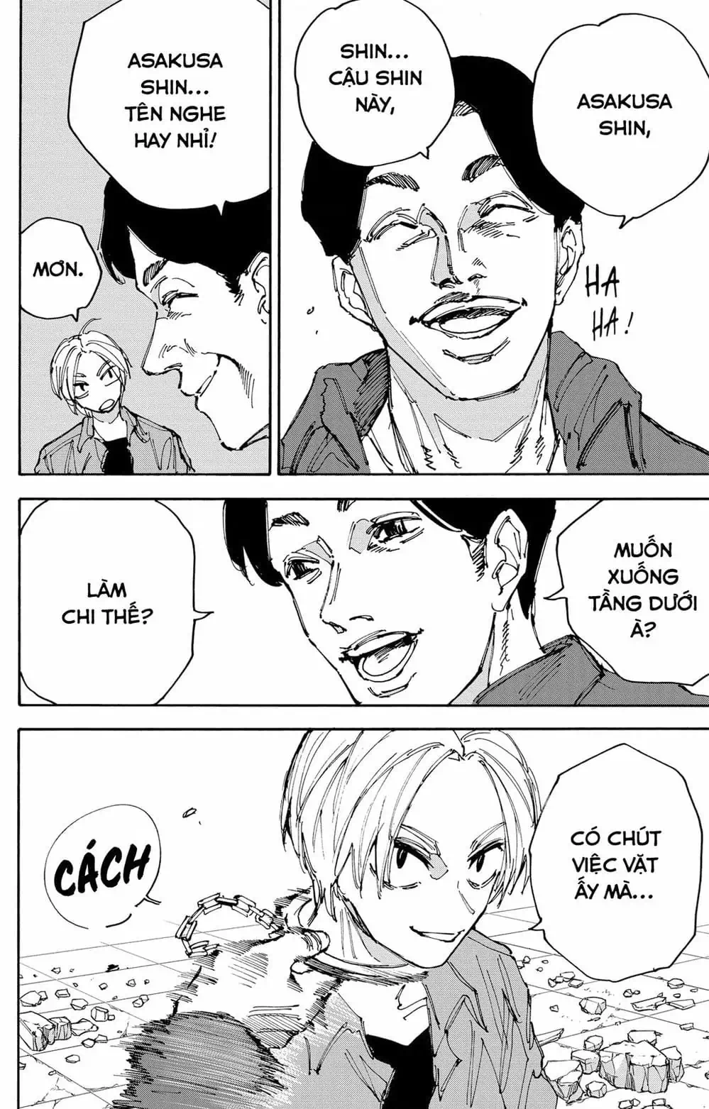 Truyện Tranh Sát Thủ Về Vườn - Sakamoto Days trang 6