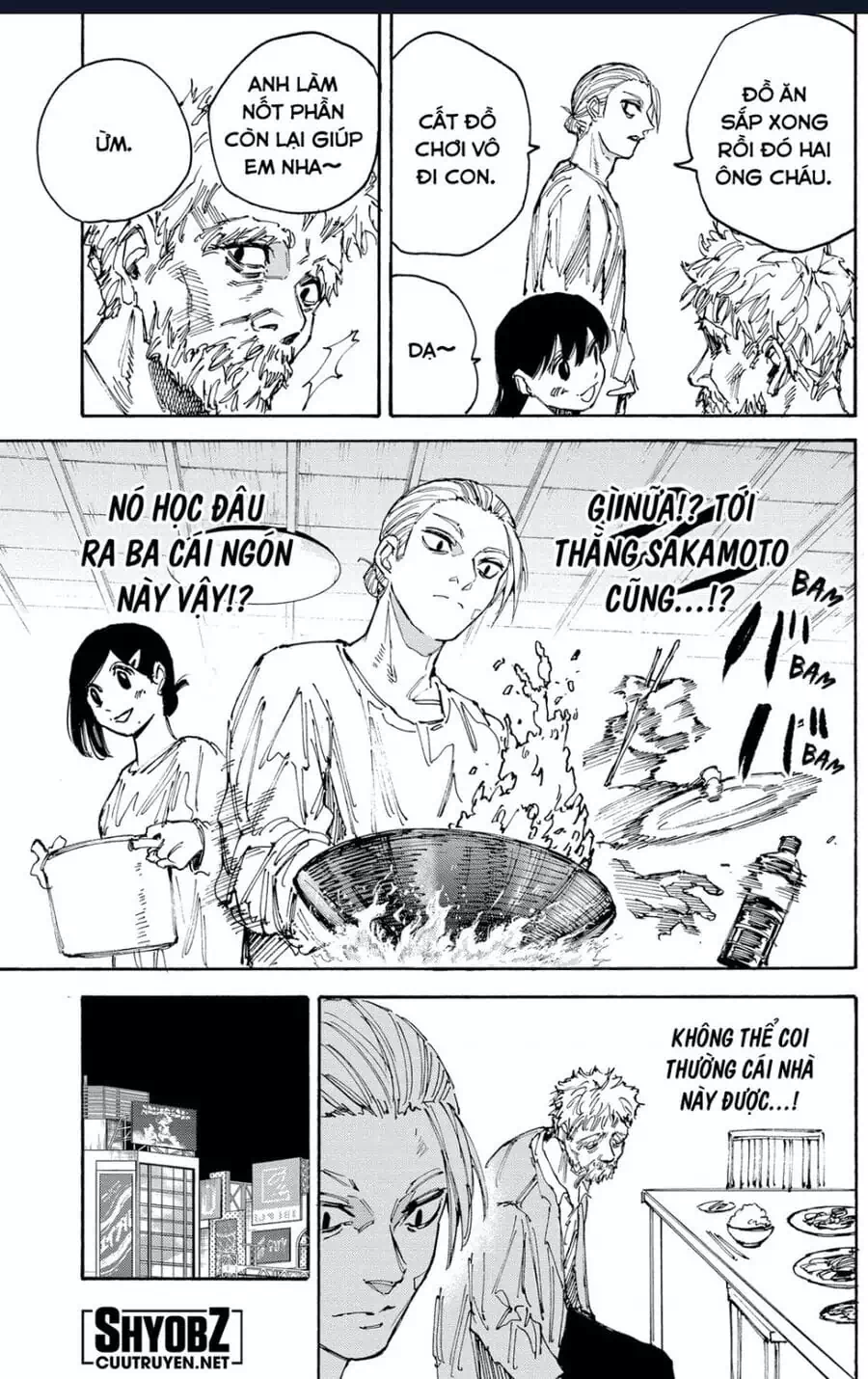 Truyện Tranh Sát Thủ Về Vườn - Sakamoto Days trang 6