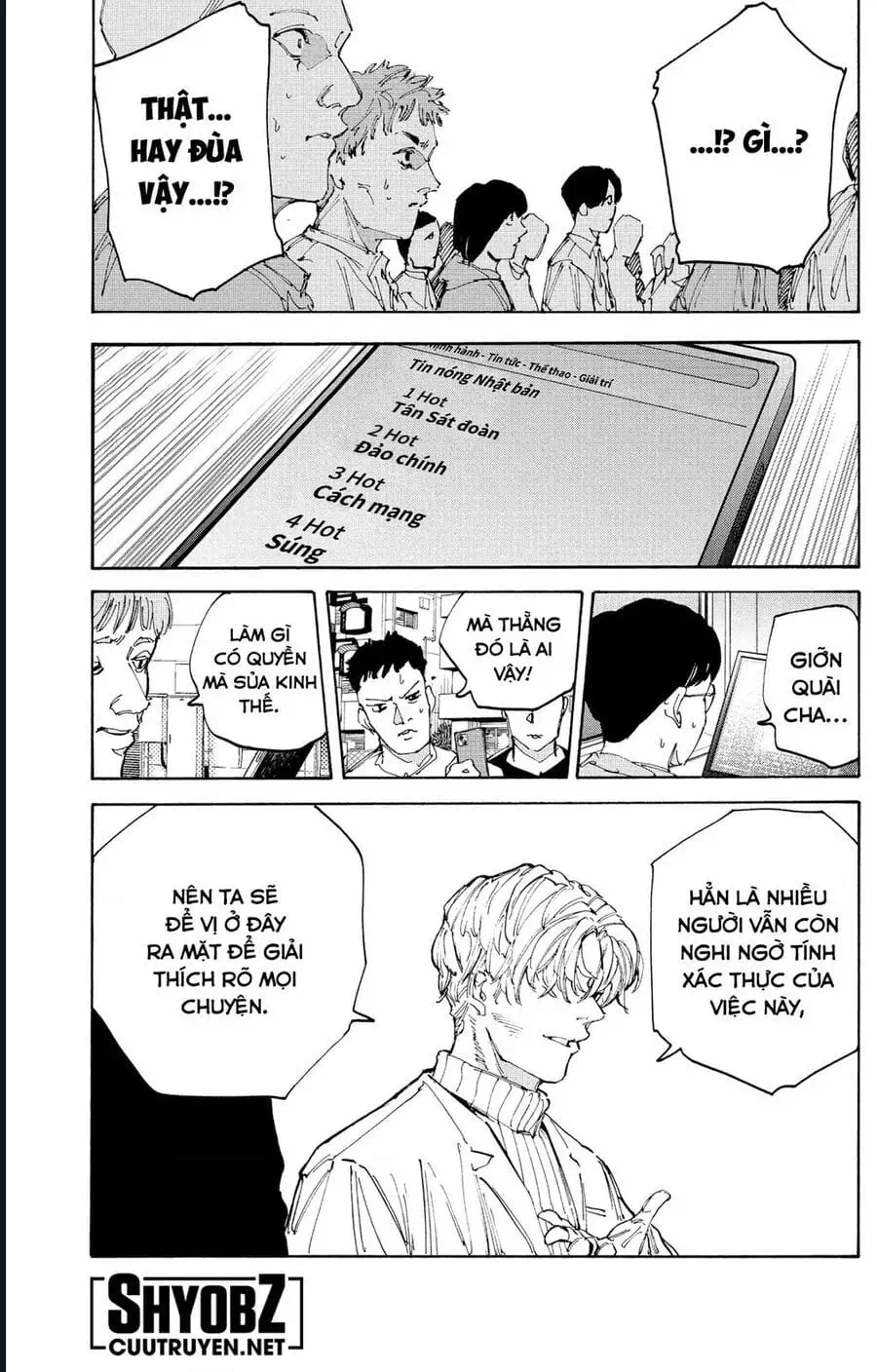 Truyện Tranh Sát Thủ Về Vườn - Sakamoto Days trang 6