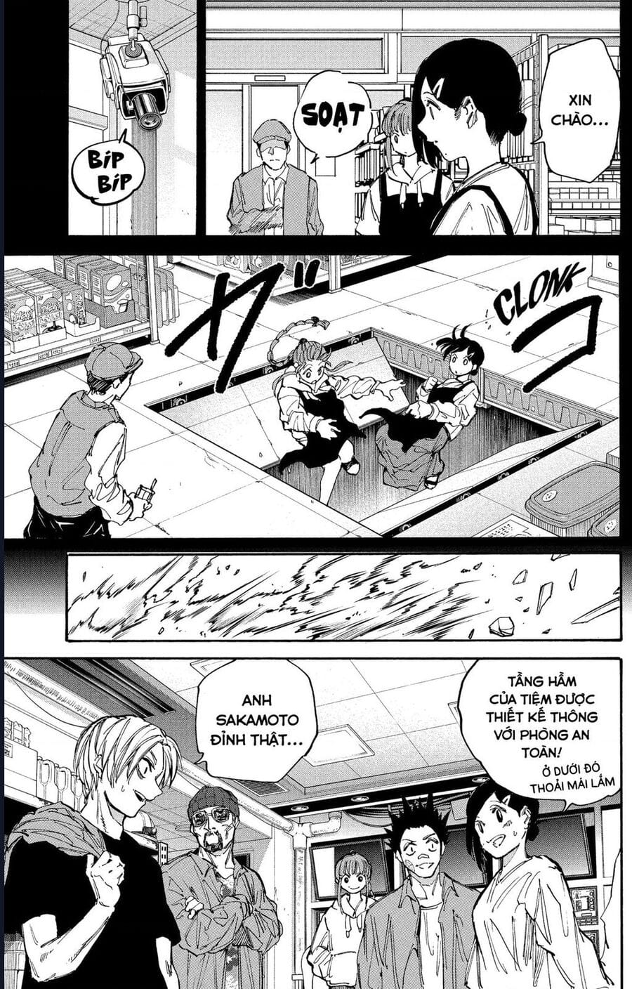 Truyện Tranh Sát Thủ Về Vườn - Sakamoto Days trang 7