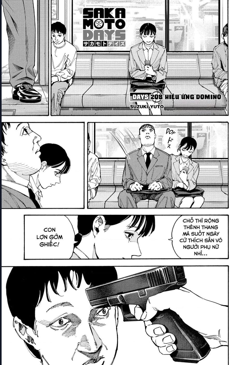 Truyện Tranh Sát Thủ Về Vườn - Sakamoto Days trang 7