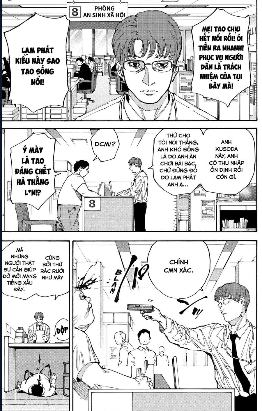 Truyện Tranh Sát Thủ Về Vườn - Sakamoto Days trang 7