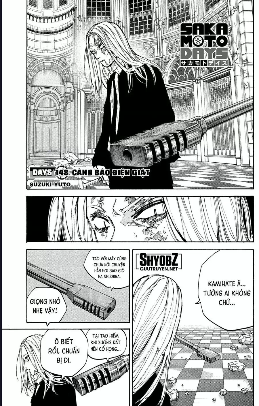 Truyện Tranh Sát Thủ Về Vườn - Sakamoto Days trang 6