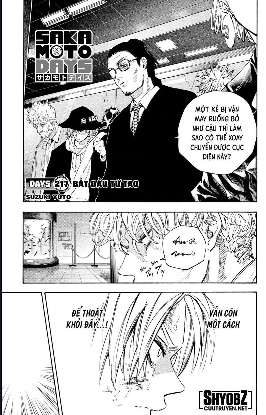 Truyện Tranh Sát Thủ Về Vườn - Sakamoto Days trang 7