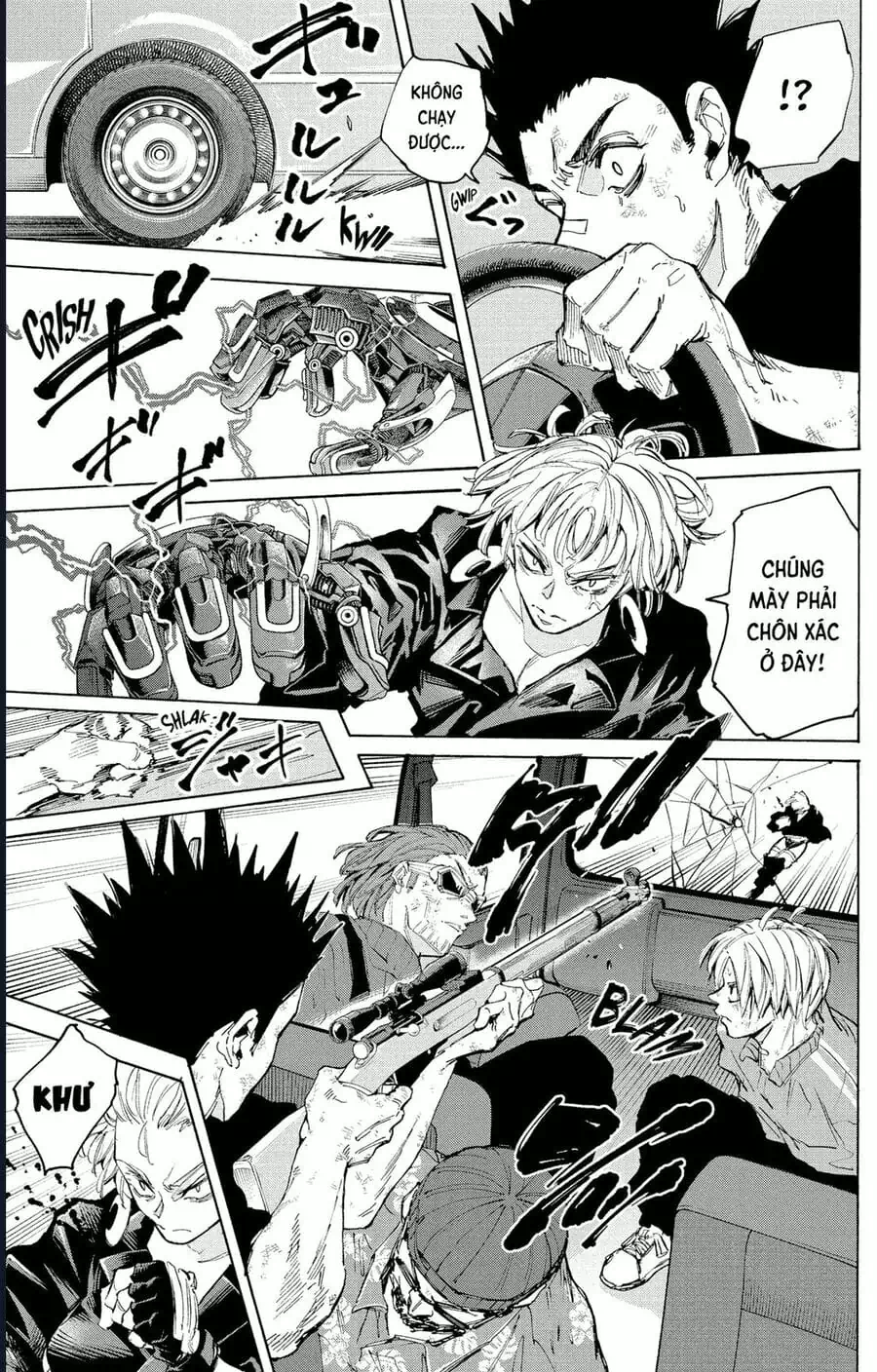 Truyện Tranh Sát Thủ Về Vườn - Sakamoto Days trang 6