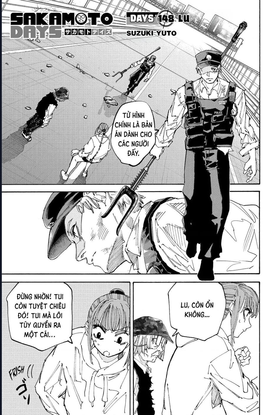 Truyện Tranh Sát Thủ Về Vườn - Sakamoto Days trang 7