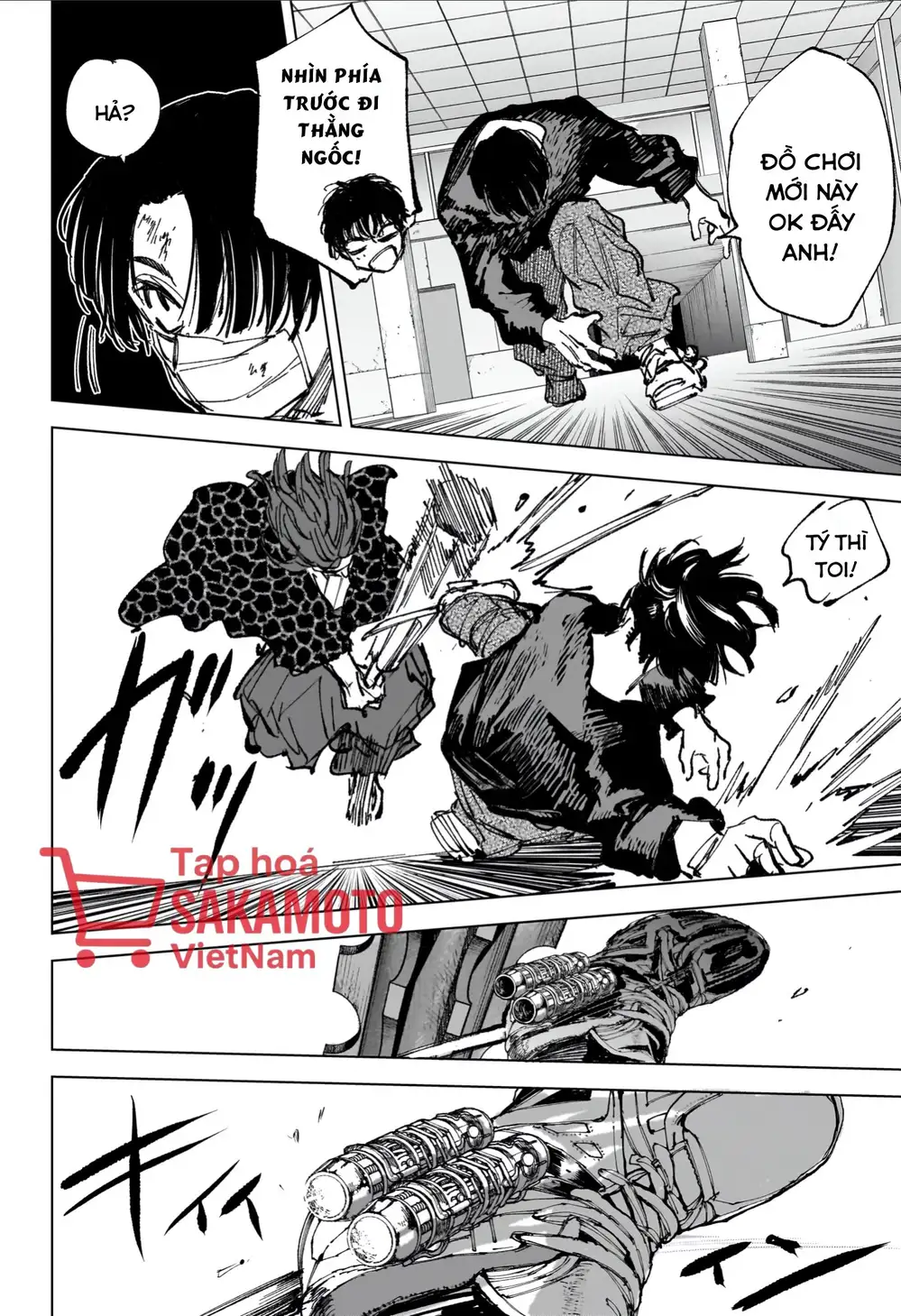 Truyện Tranh Sát Thủ Về Vườn - Sakamoto Days trang 6