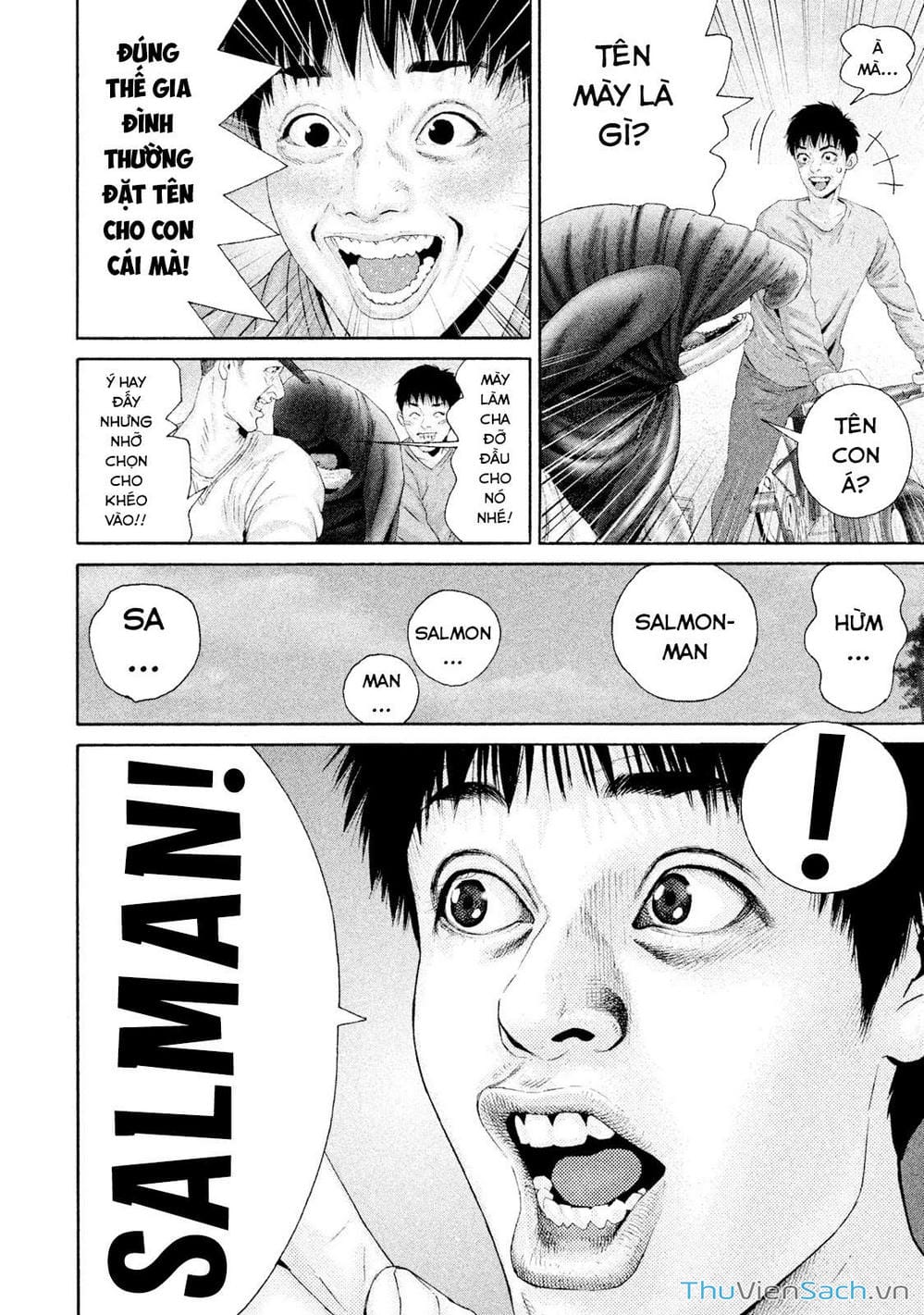 Truyện Tranh Người Cá Hồi - Salman trang 6