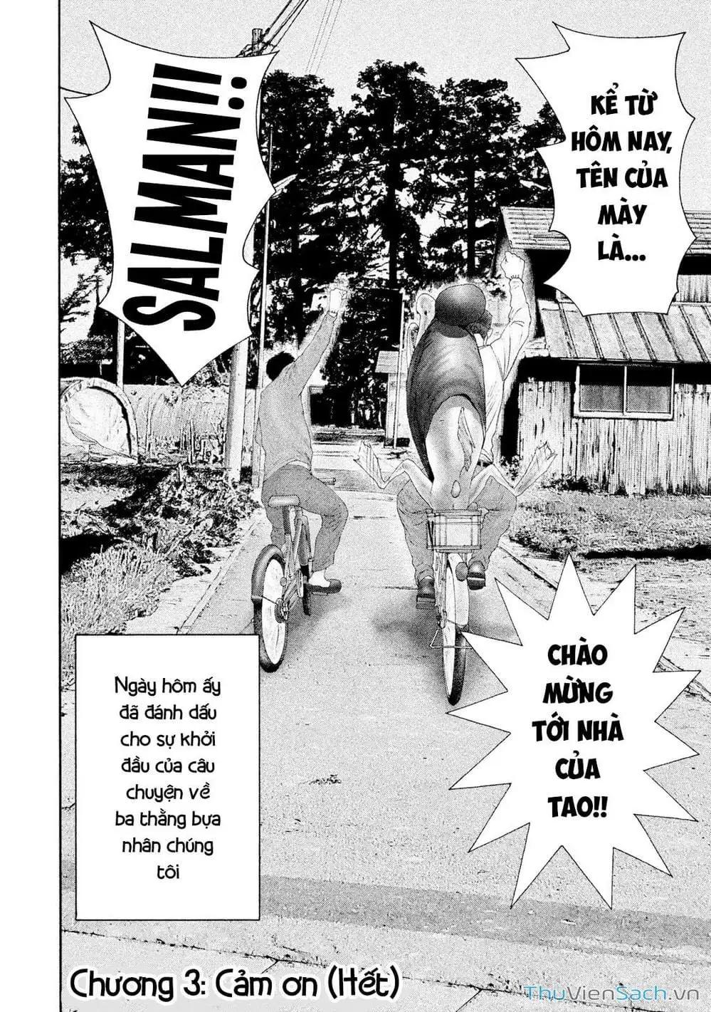 Truyện Tranh Người Cá Hồi - Salman trang 6