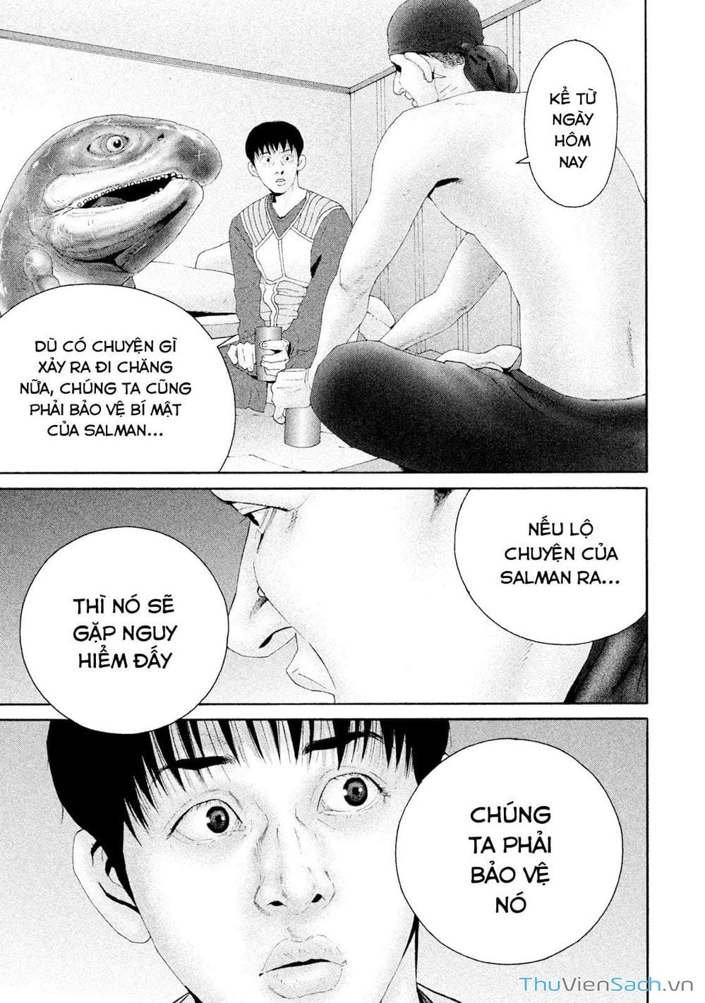 Truyện Tranh Người Cá Hồi - Salman trang 6