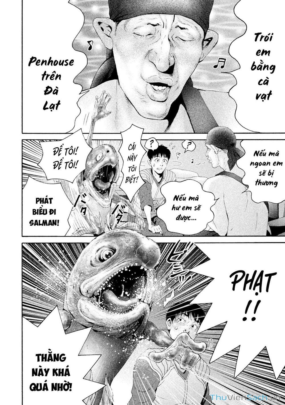 Truyện Tranh Người Cá Hồi - Salman trang 6