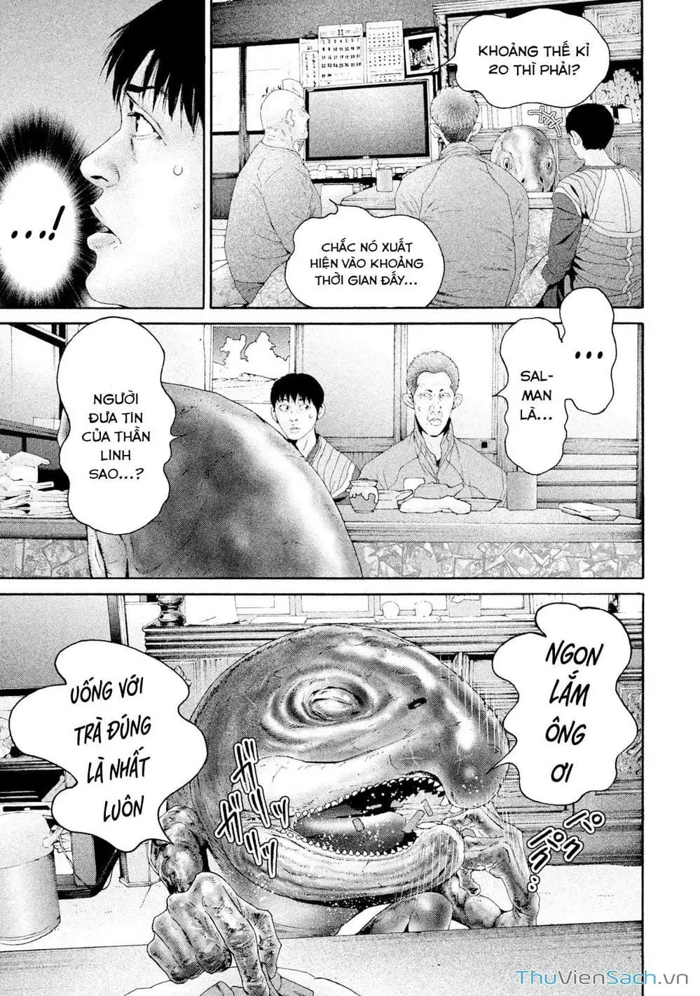 Truyện Tranh Người Cá Hồi - Salman trang 6