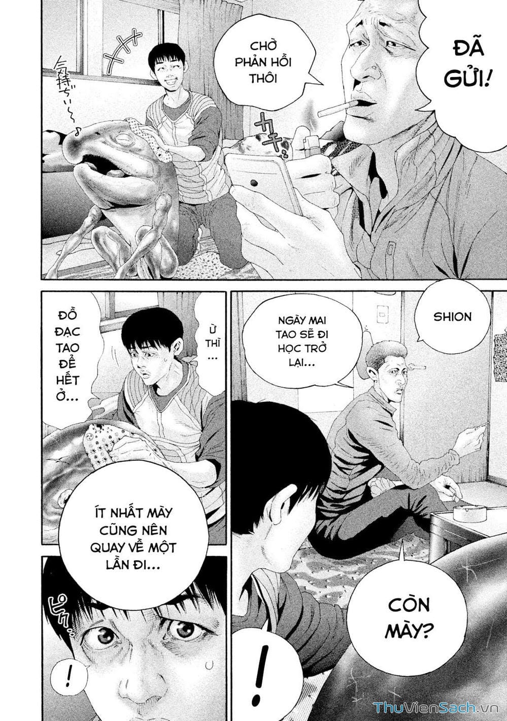 Truyện Tranh Người Cá Hồi - Salman trang 6