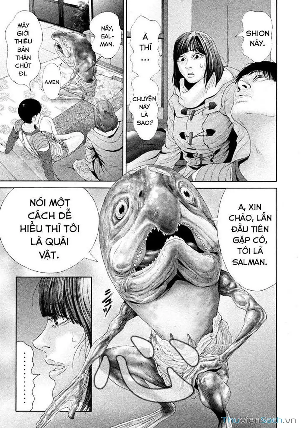 Truyện Tranh Người Cá Hồi - Salman trang 6