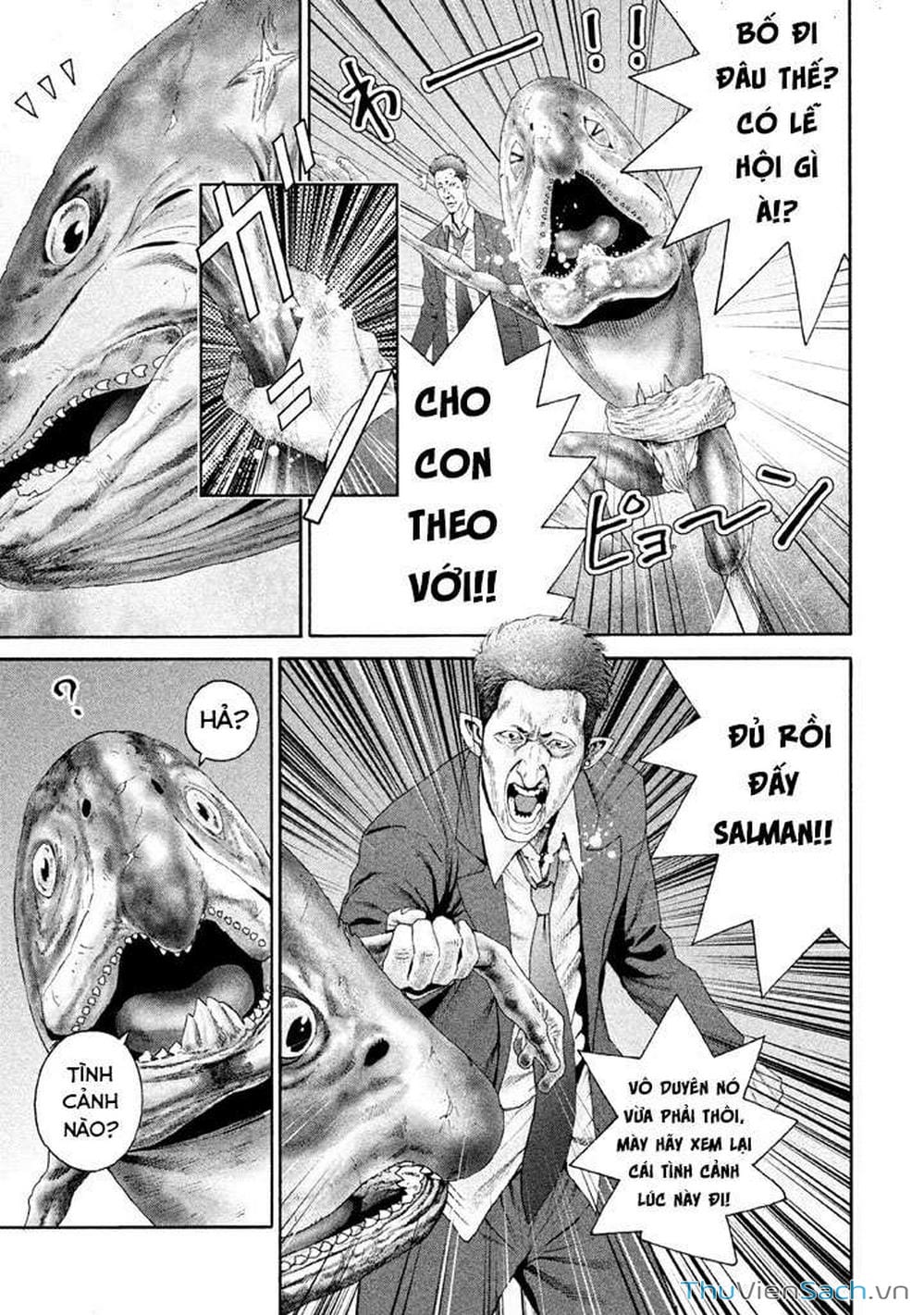 Truyện Tranh Người Cá Hồi - Salman trang 6