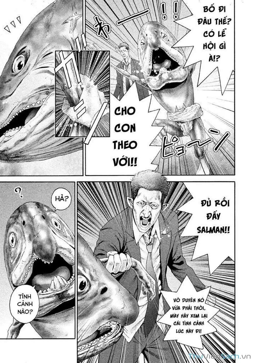 Truyện Tranh Người Cá Hồi - Salman trang 6