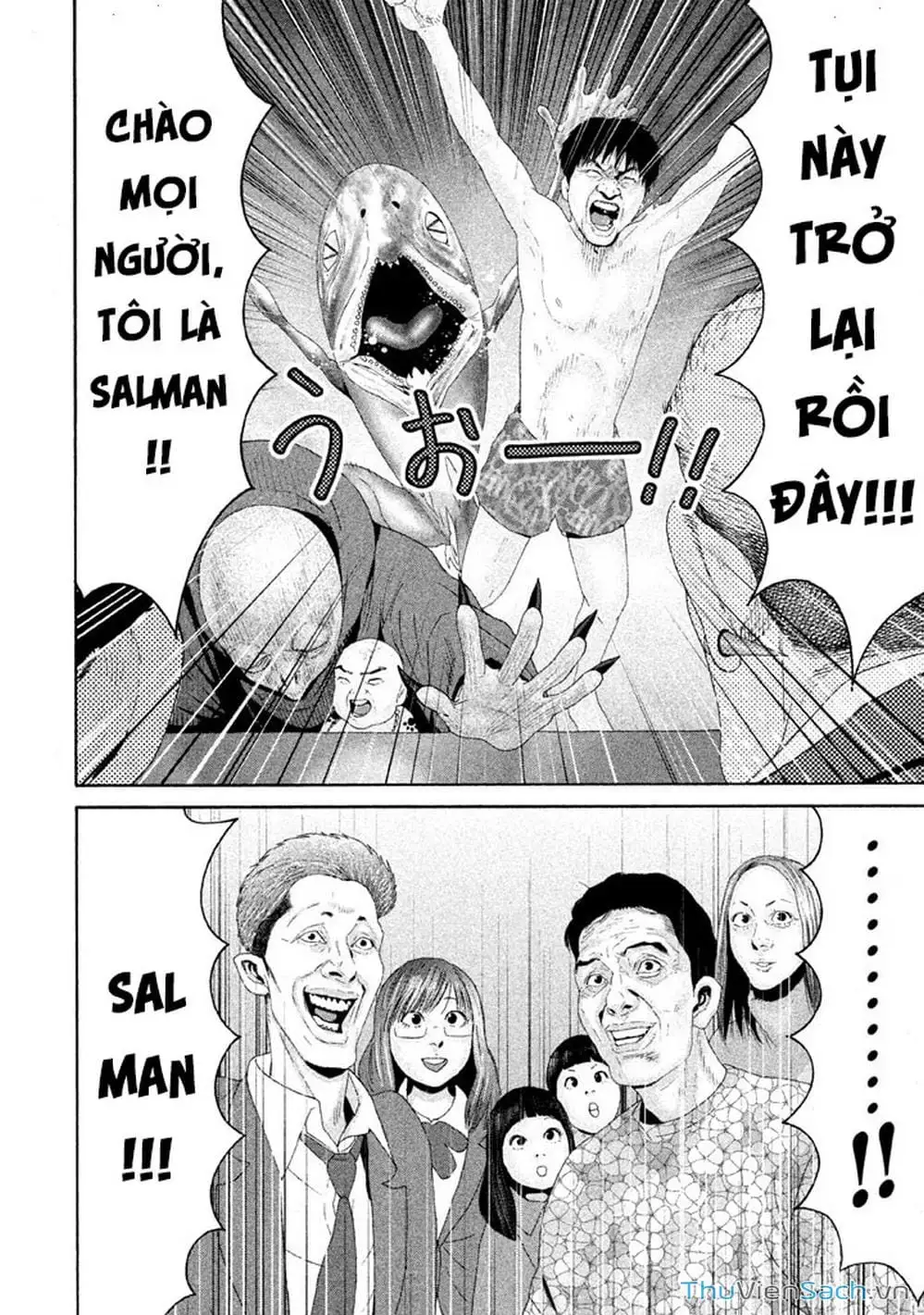 Truyện Tranh Người Cá Hồi - Salman trang 6