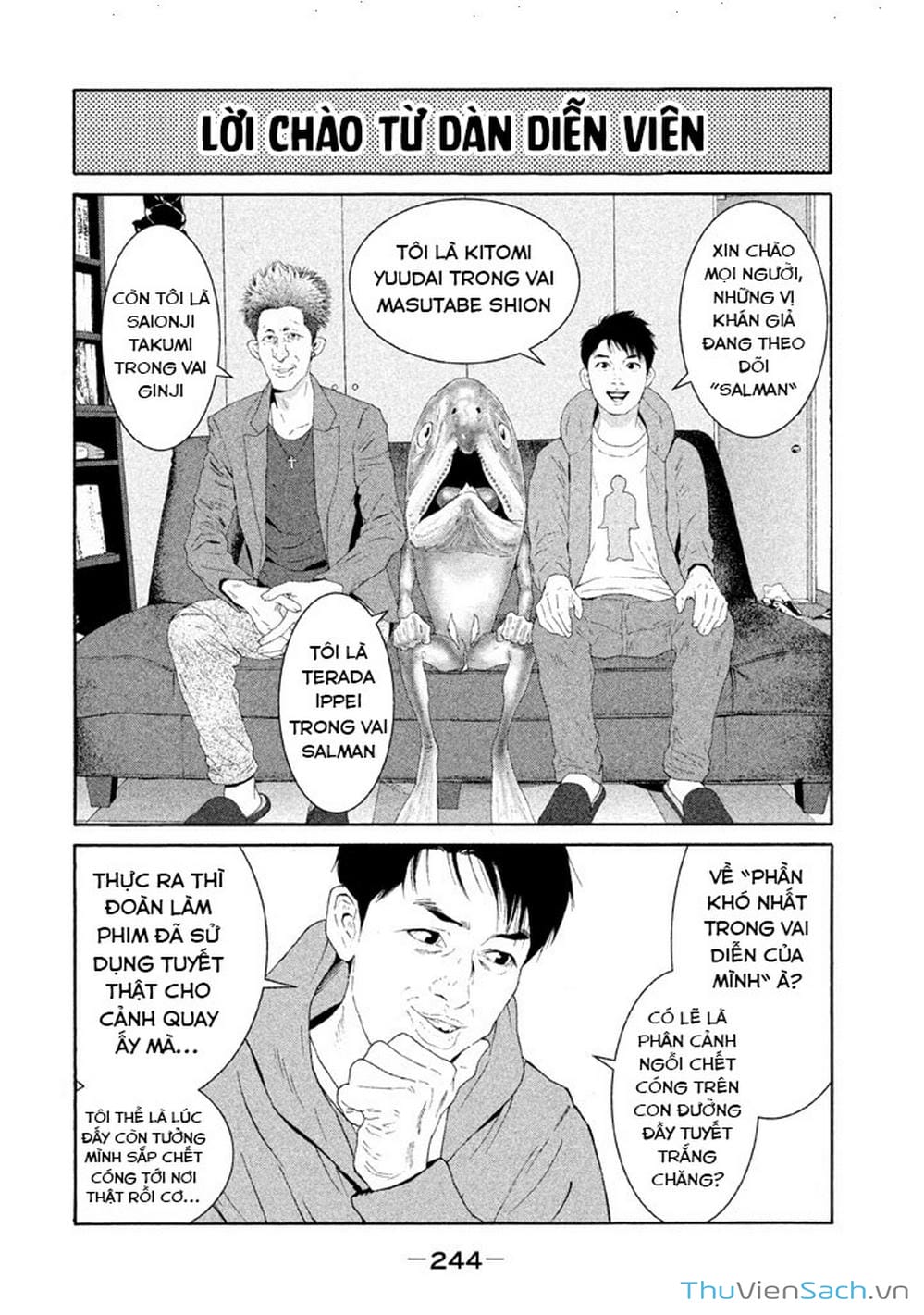 Truyện Tranh Người Cá Hồi - Salman trang 6