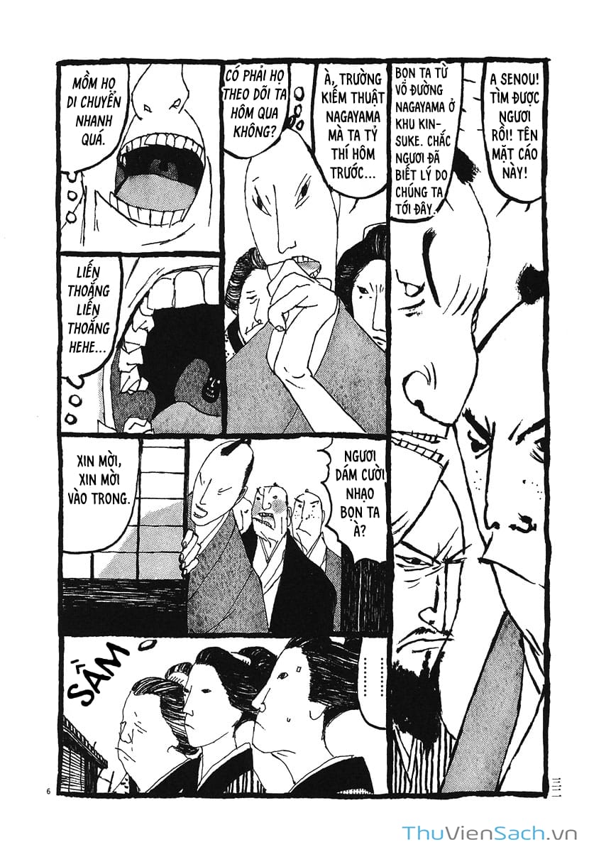 Truyện Tranh Samurai Kiếm Tre - Bamboo Samurai trang 4